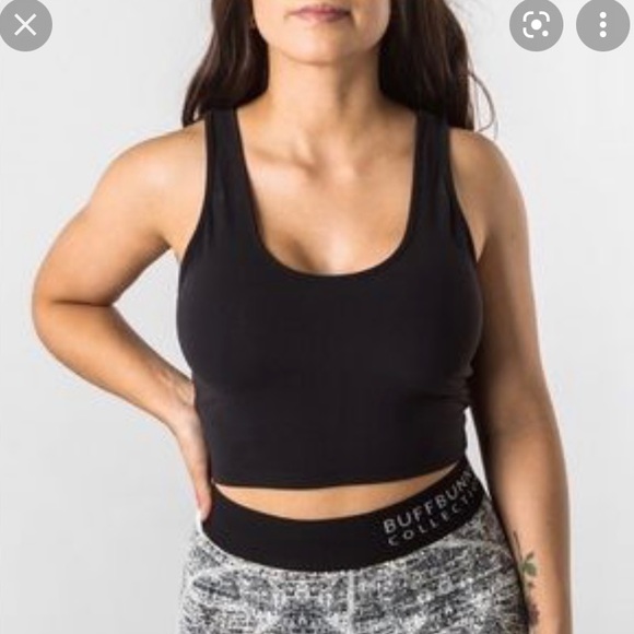 BuffBunny Rosa Crop Top - Picture 2 of 5